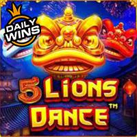 permainan slot 5 Lions Dance™ provider Pragmatic Play dari situs slot gacor 99ASET